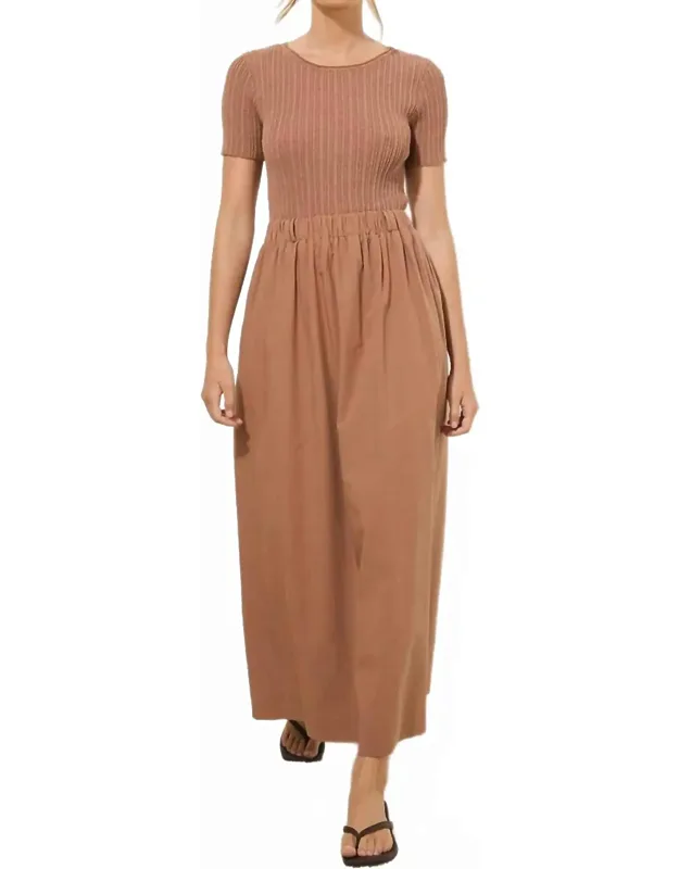 Eternal Knit Combo Dress