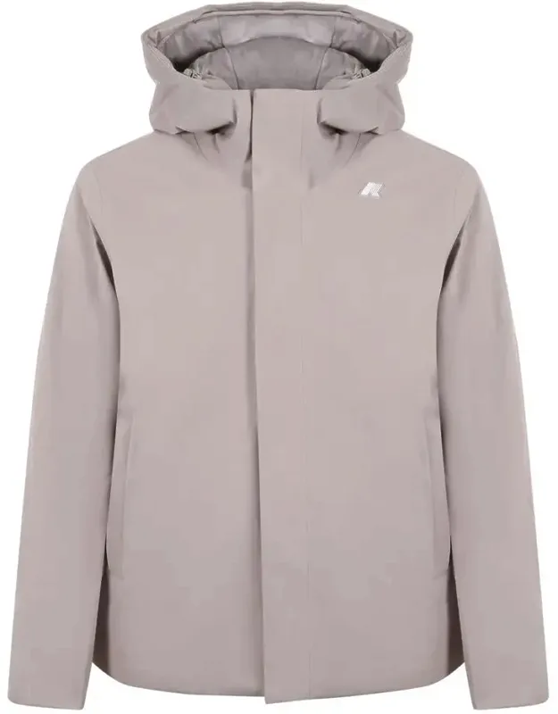 Jacket With Primaloft Padding And Drawstring Hood