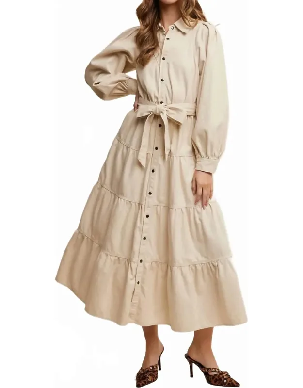 Tiered Maxi Dress
