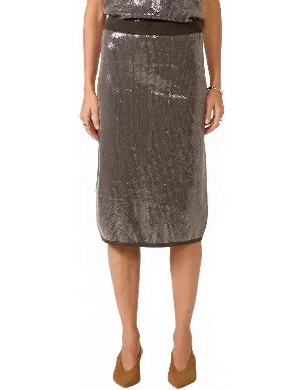 Sparkle Sequin Pencil Skirt
