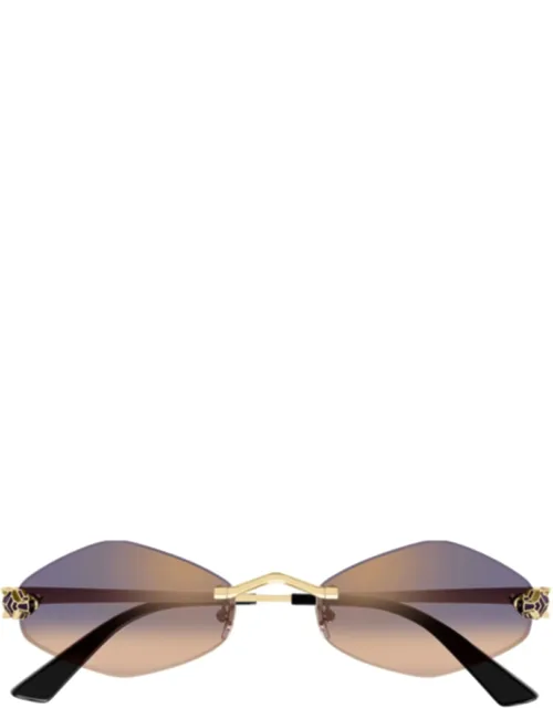Sunglasses Metal Violet