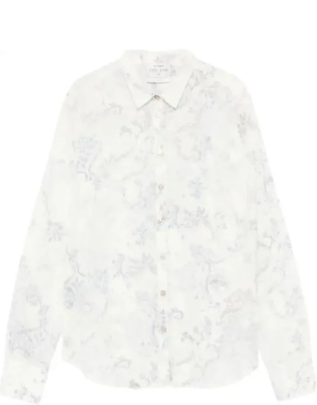Patterned Cotton Shirt