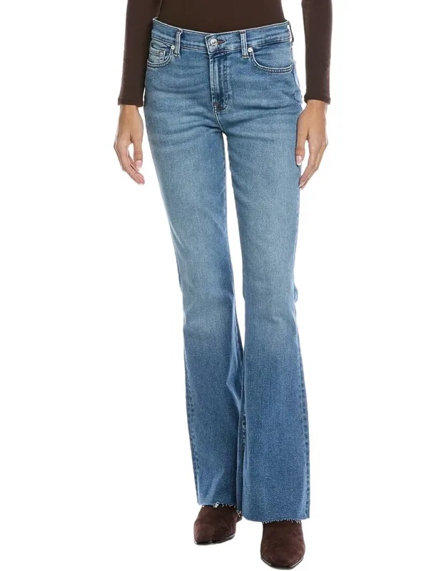 High-waist Bootcut Jeans
