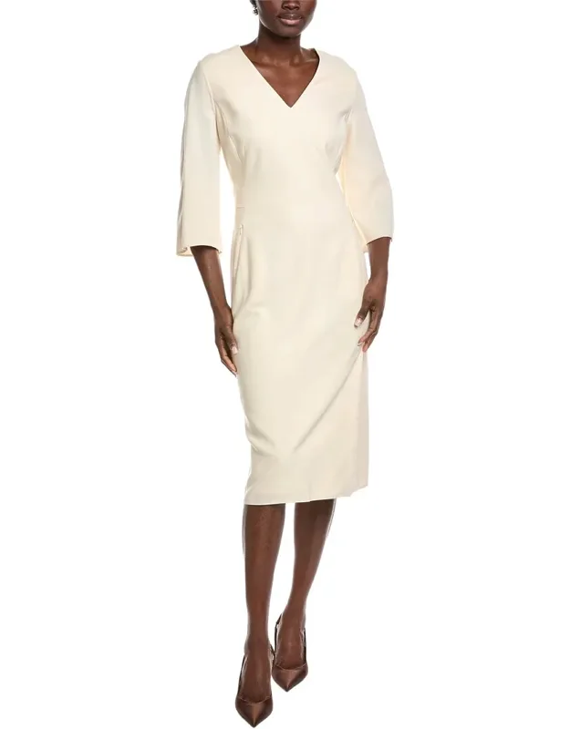 Wool Midi Dress