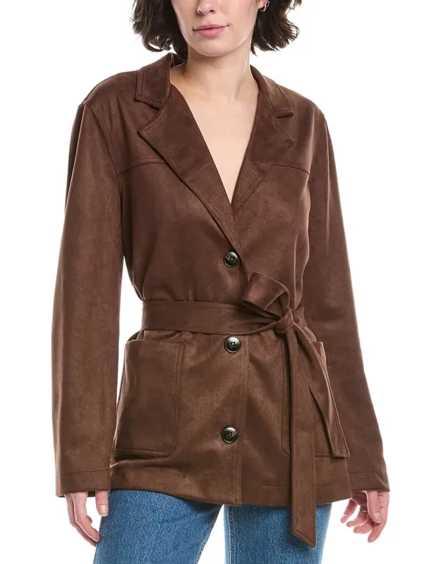 Microsuede Coat