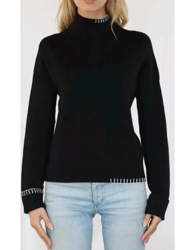 Cuffed Sleeve Sweater