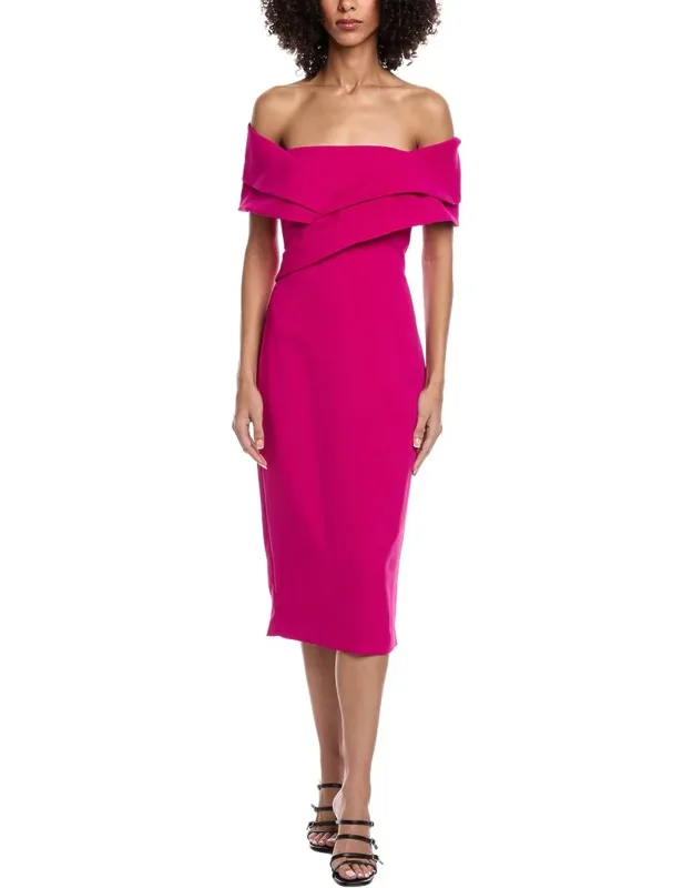 Off-shoulder Sheath Dress