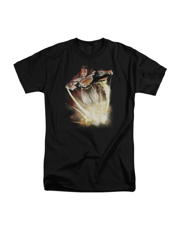 Superman Short Sleeve Adult Tall Tee - 100% Cotton, Officially Licensed