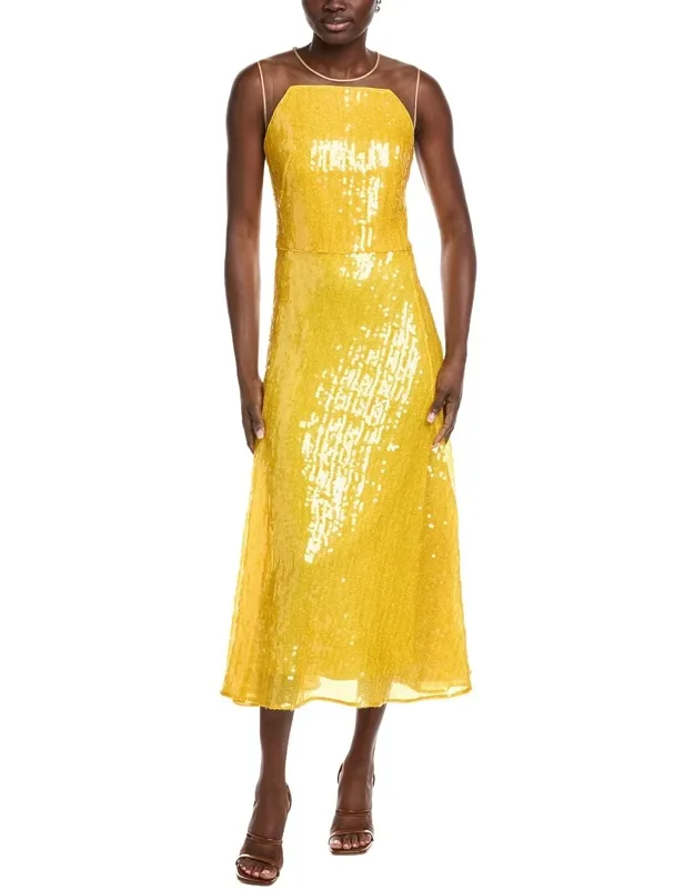 Sequin Midi Dress