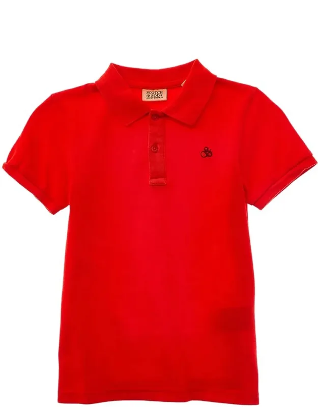 Garment-dyed Pique Polo Shirt