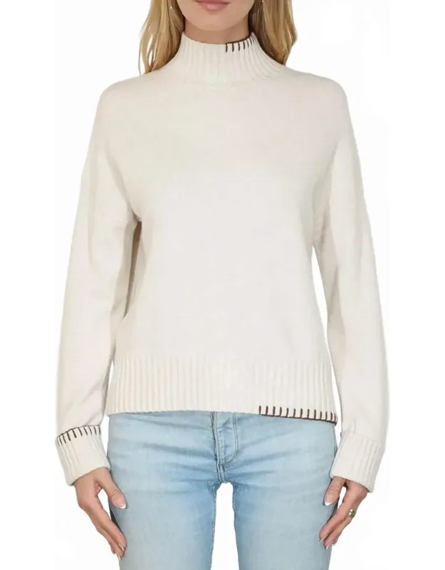 Cuffed Sleeve Sweater