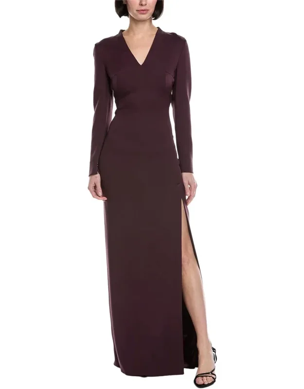 Silk-blend Maxi Dress
