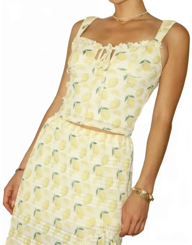 Frill Tie Top