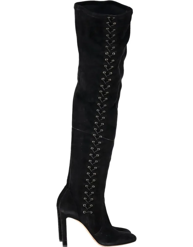 Jimmy Choo Marie 100 Knee-high Boots - Sleek Design & Luxurious Craftsmanship