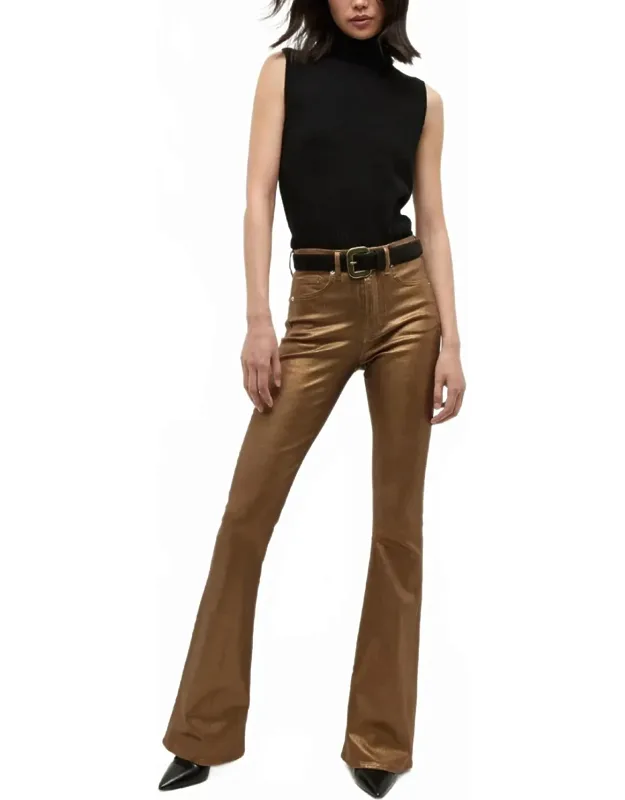 Beverly High Rise Skinny Flare Pants