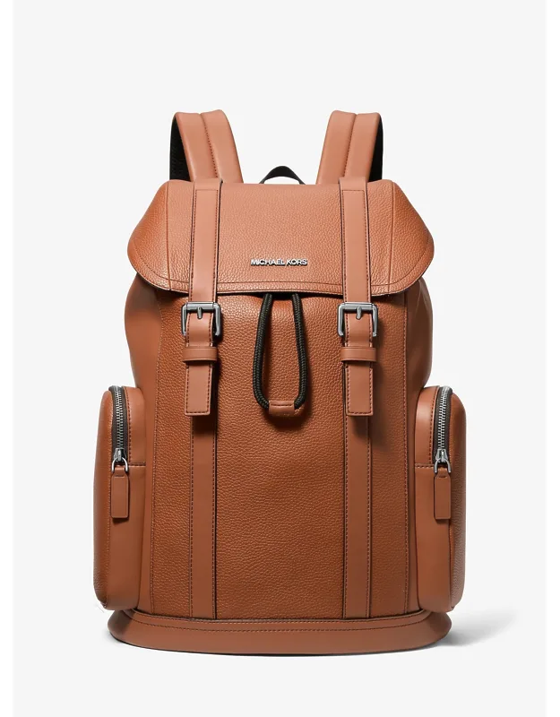 Pebbled Leather Backpack