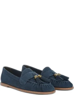 Carita Tassel Loafers, Slip-on Fit, Round Toe