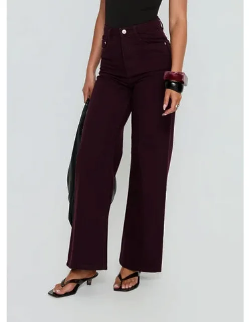 Nicolo High Rise Straight Leg Jeans