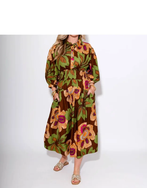 Big Blooms Dress