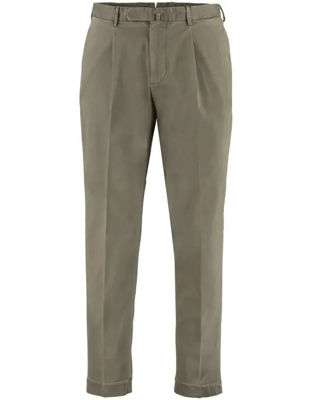 Stretch Cotton Chino Trousers