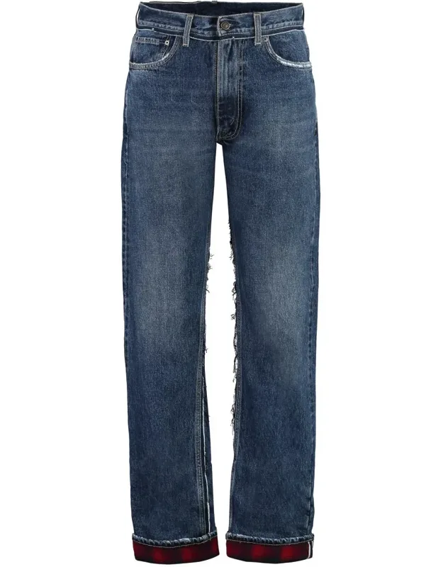 5-pocket Straight-leg Jeans