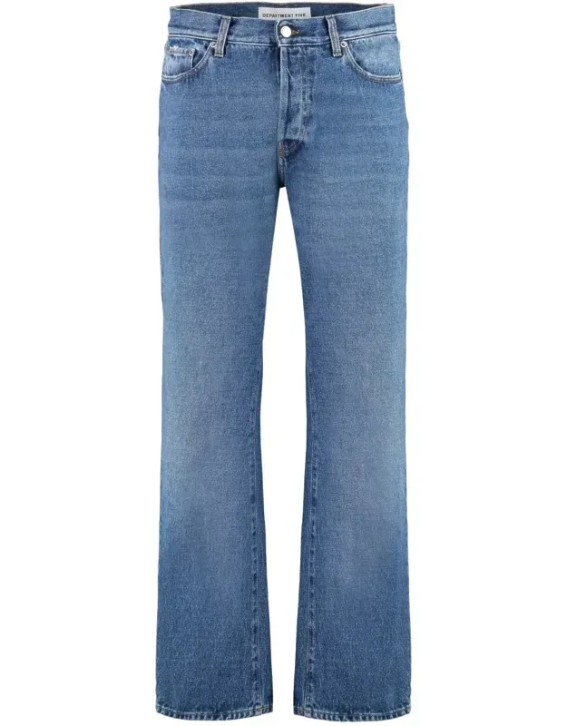 Bowl 5-pocket Straight-leg Jeans