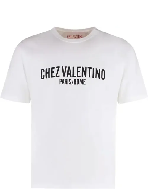 Cotton Crew-neck T-shirt