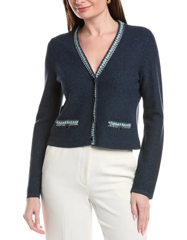 V-neck Four Button Jacket