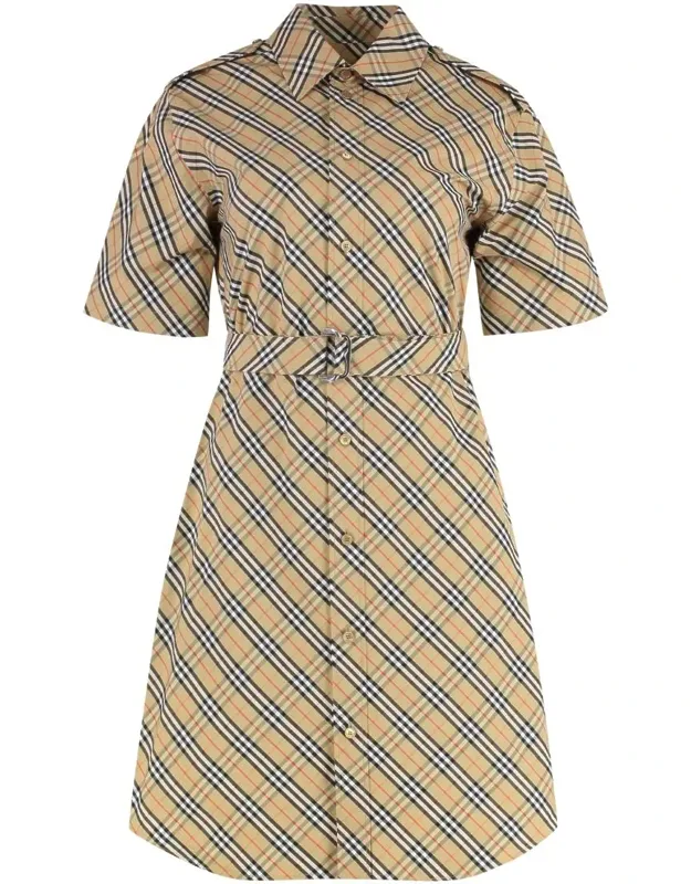 Cotton Shirtdress