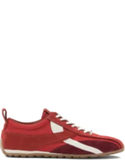"alohas Sneakers With Leather And Suede Panels"