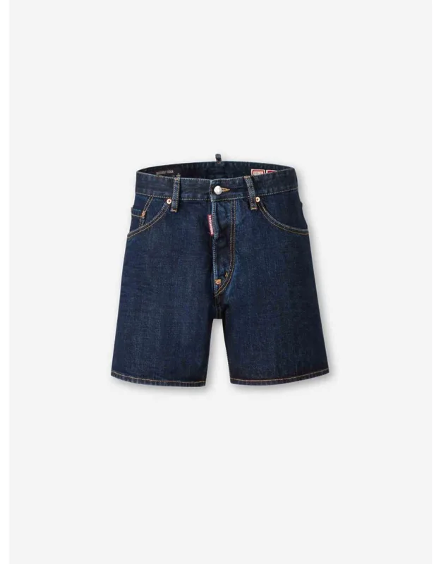 Denim Bermuda Shorts