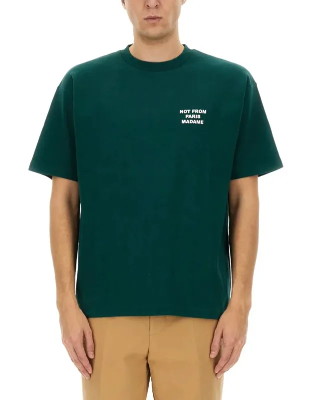 T-shirt In Cotone Regular Fit 100% Cotton