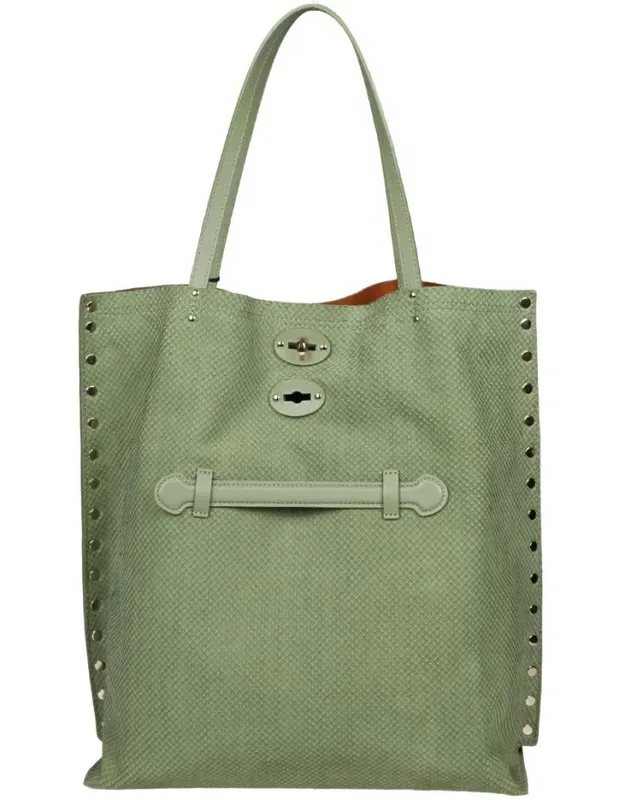 Suede Tote Bag