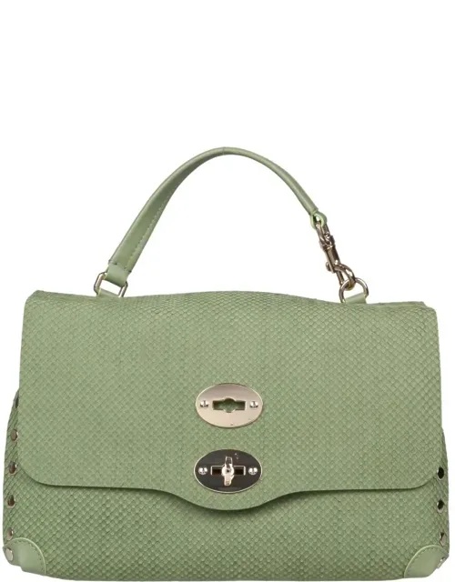 Nubuck Messenger Bag That Can Be Carried By Hand, Over The Shoulder, Or Across The Body