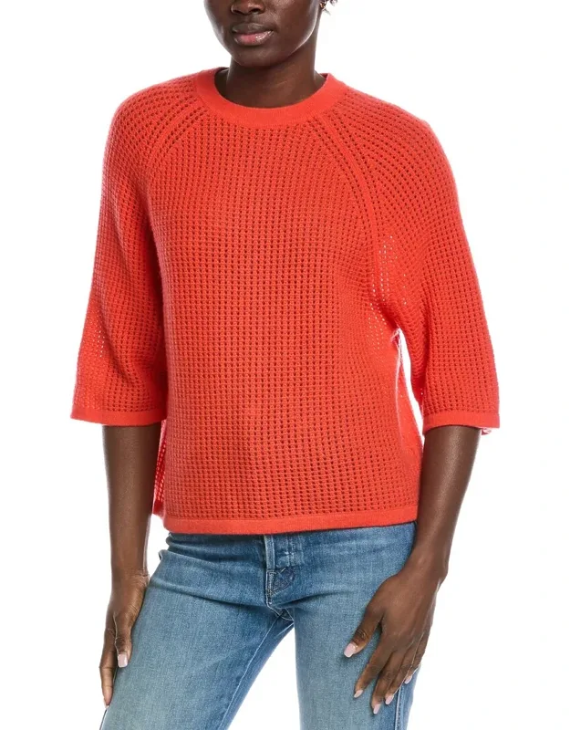 Mesh Cashmere Sweater