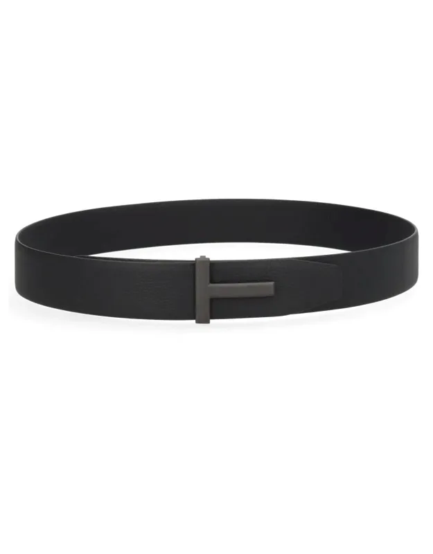 Belt With Buckle 100% Leather