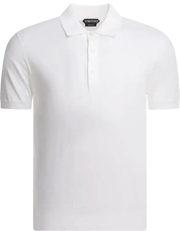 Cotton Knit Polo Shirt