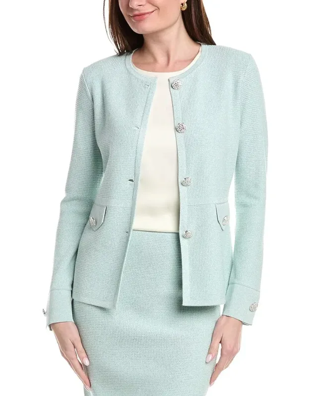 Lurex Pique Jacket