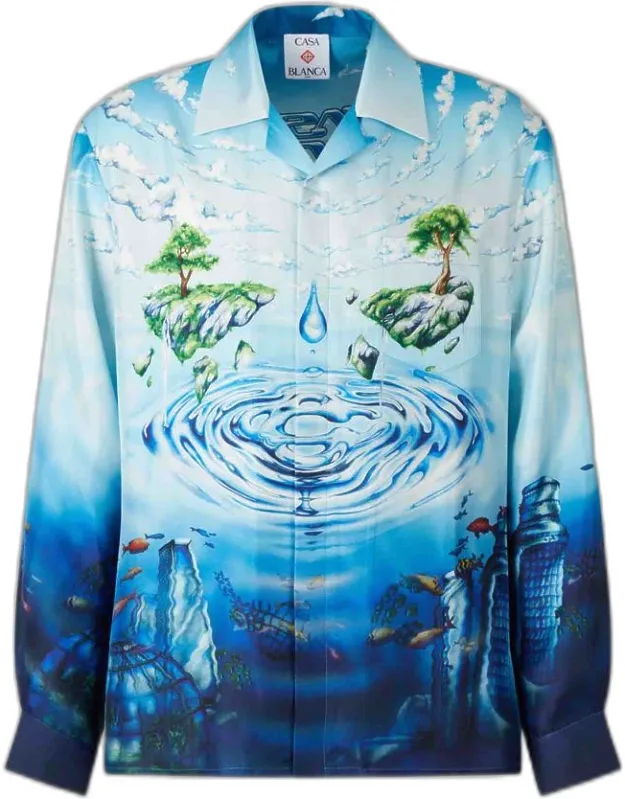 Printed Silk Shirt