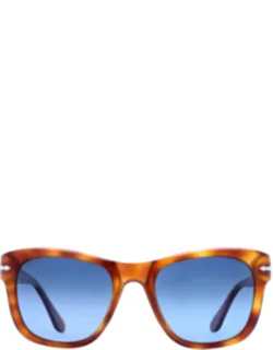 Polarized Blue Gradient Square Sunglasses