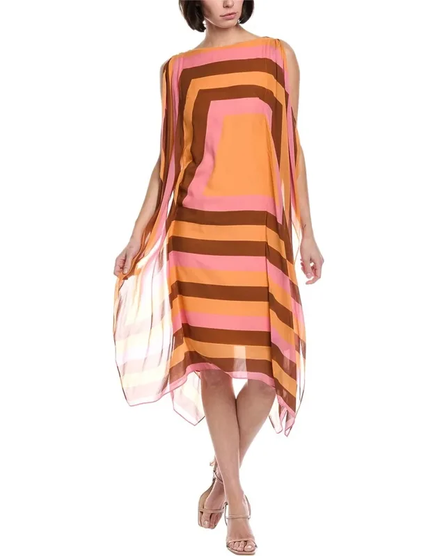 Silk Midi Dress