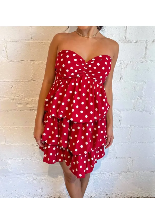 Marlowe Polka Dot Dress