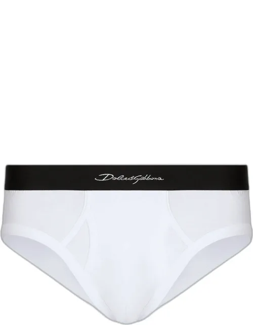 Italic Logo Midi Briefs