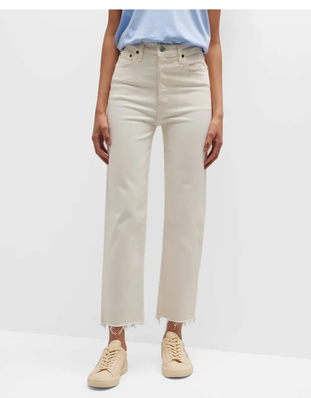 Stovepipe Ankle Jeans