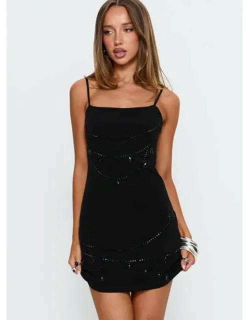 Beaded Mini Dress