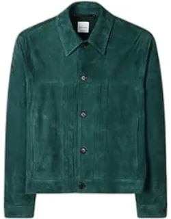 Pleated Trucker Jacket