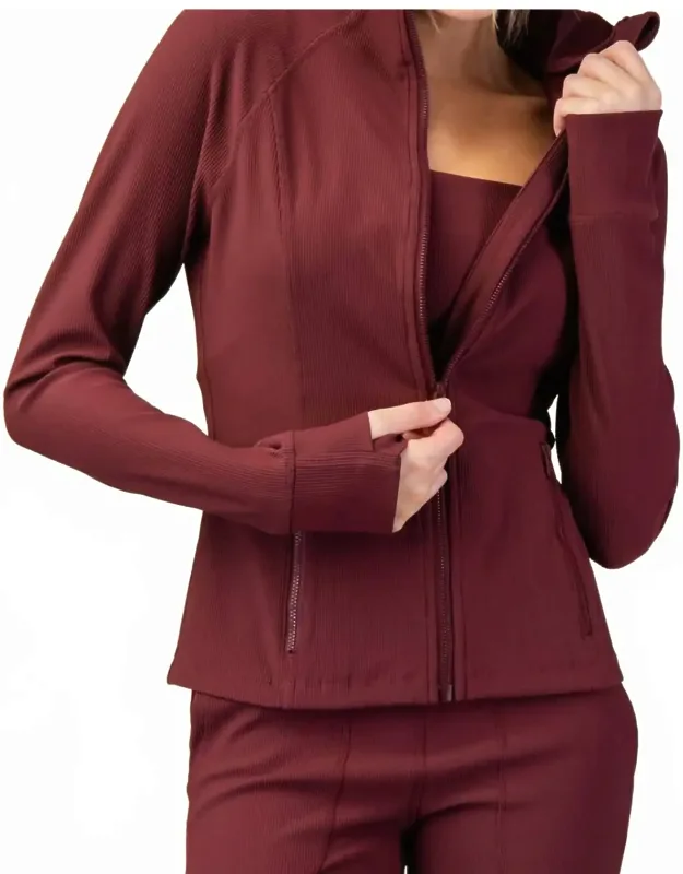 Ivy Nylon Rib Jacket