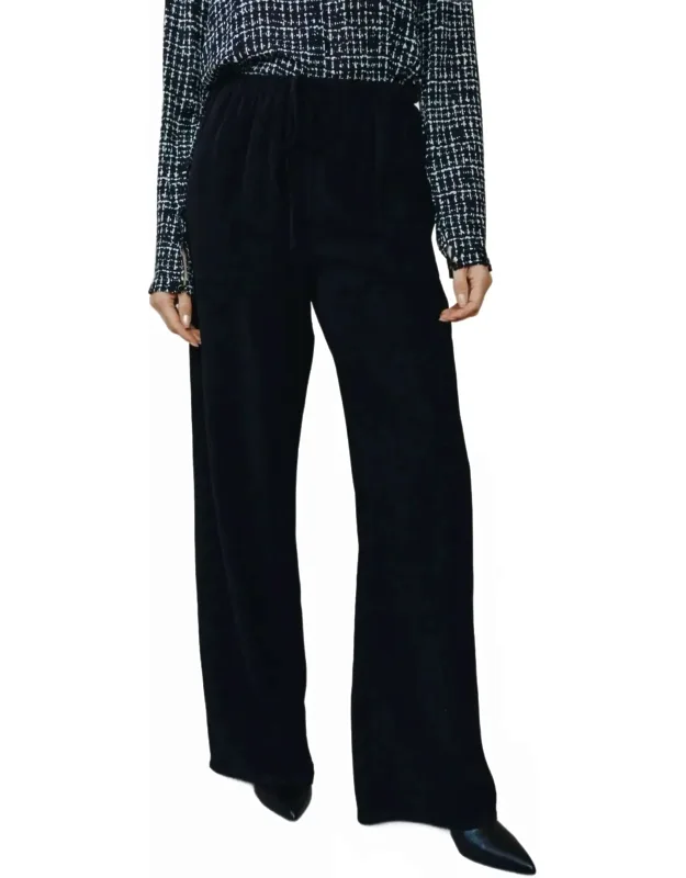 Wide Leg Drawstring Pants