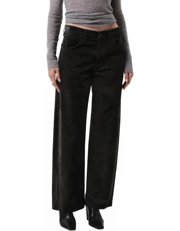 Ayla Velvet Baggy Pants