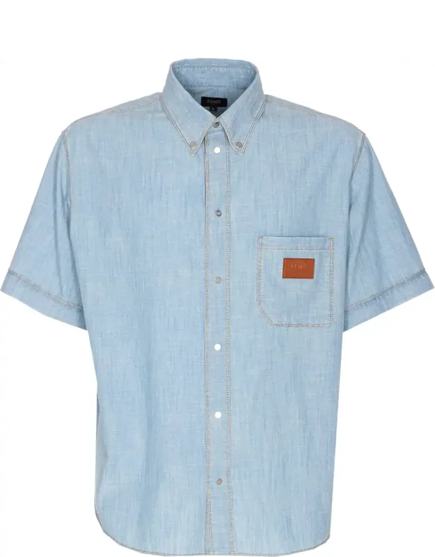 Ff Stitching Logo Shirt